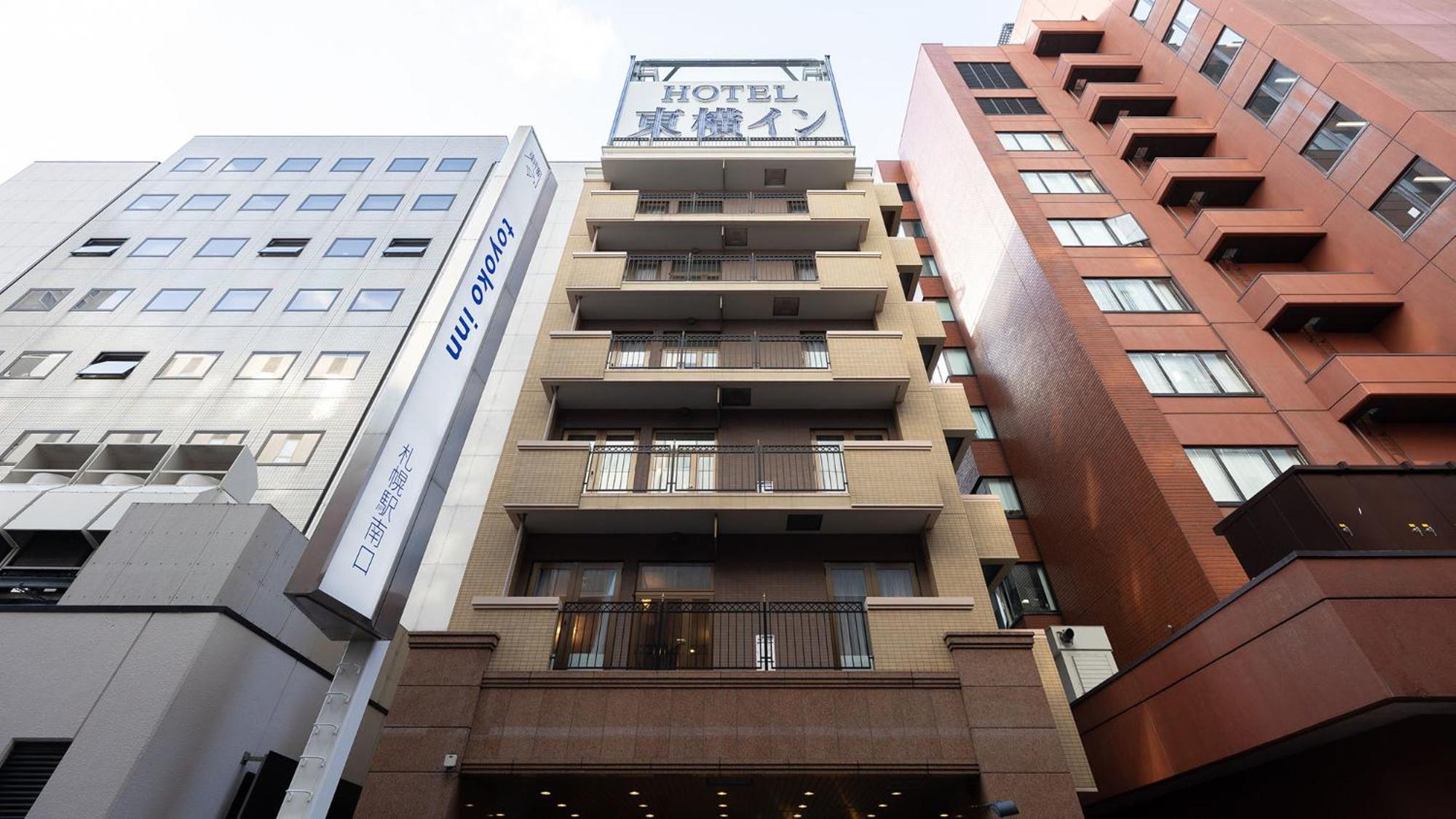Toyoko Inn Hokkaido Sapporo-Eki Minami-Guchi Dış mekan fotoğraf